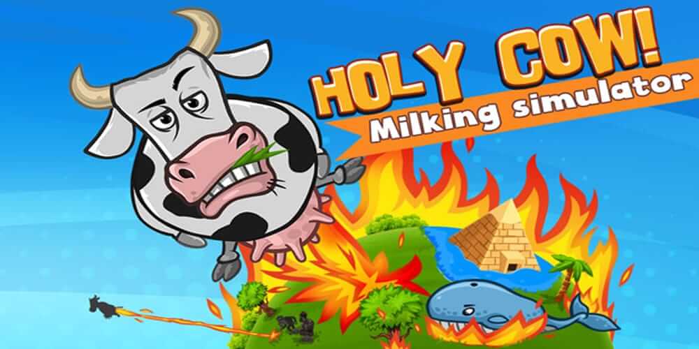 挤奶模拟器-HOLY COW! Milking Simulator  -游戏封面-好玩客