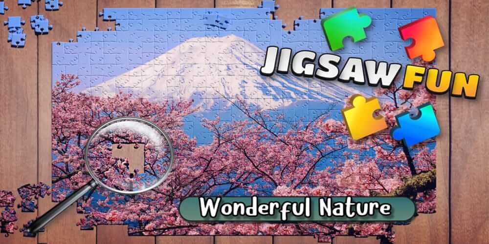 拼图乐趣：奇妙的大自然-Jigsaw Fun: Wonderful Nature  -游戏封面-好玩客