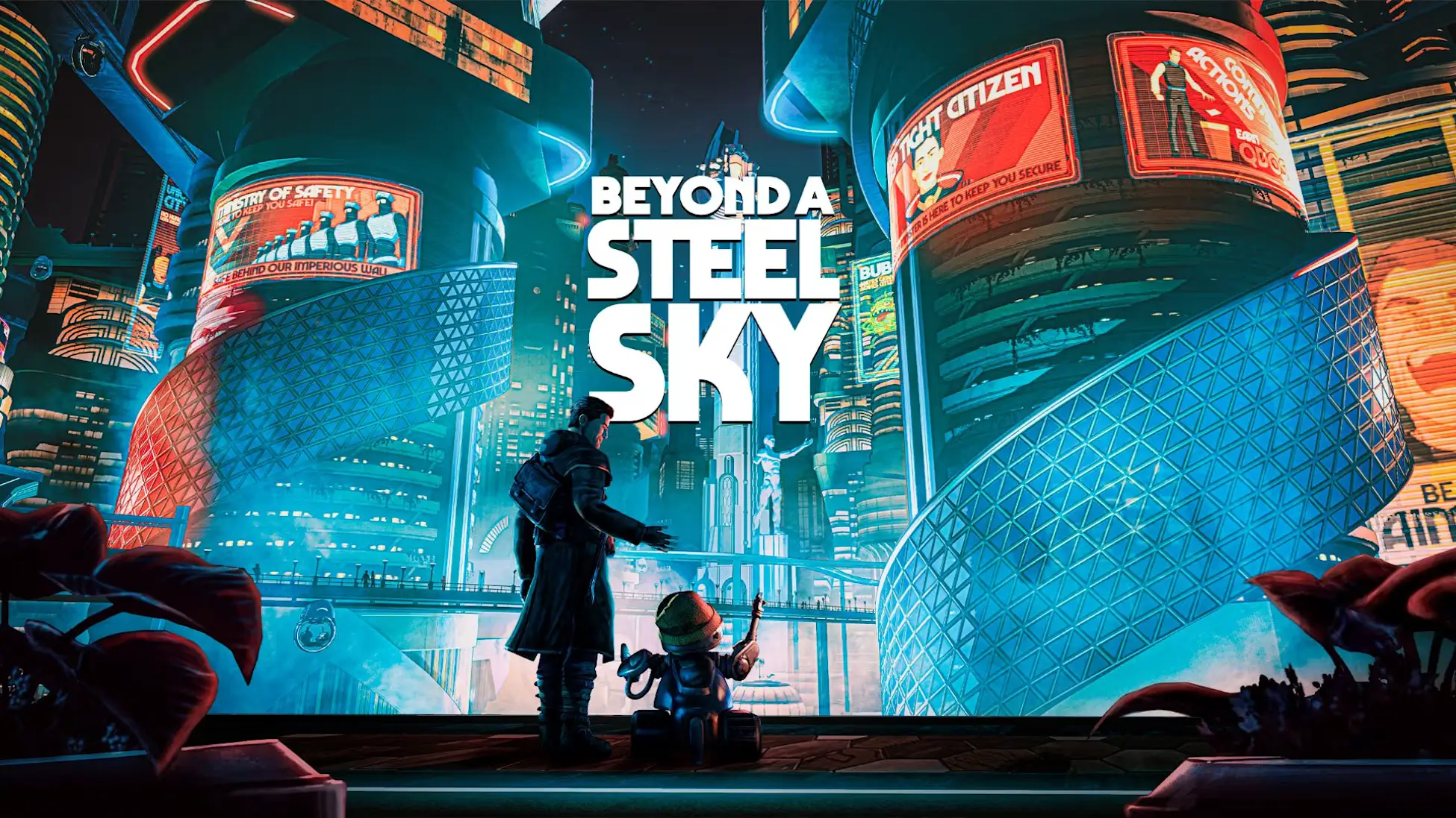 钢铁天空外-Beyond a Steel Sky-游戏封面-好玩客