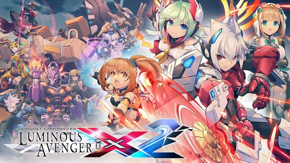 银白钢铁 X 2-Gunvolt Chronicles: Luminous Avenger iX 2 -游戏封面-好玩客