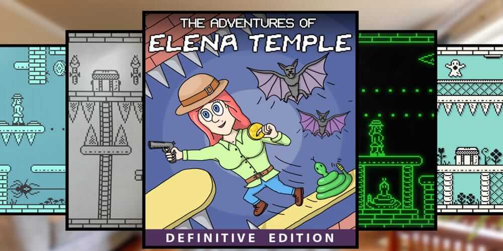 埃琳娜·坦普尔历险记：权威版  -The Adventures of Elena Temple: Definitive Edition  -游戏封面-好玩客