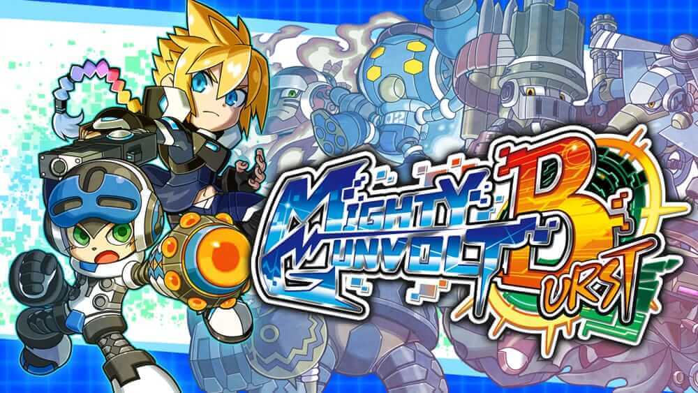 神力刚巴尔特爆裂神力刚把得-Mighty Gunvolt Burst  -游戏封面-好玩客