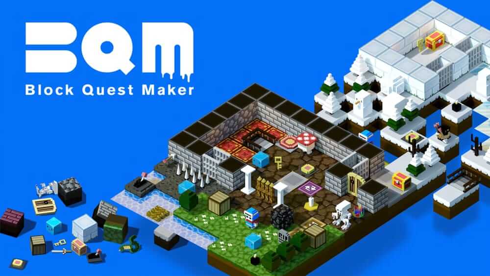 砖块迷宫・建造者-BQM: BlockQuest Maker  -游戏封面-好玩客