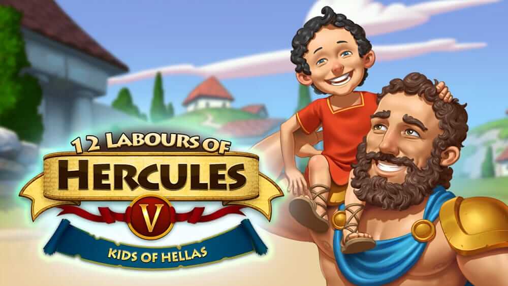 大力士的 12 道考验 5：赫拉斯的孩童-12 Labours of Hercules V: Kids of Hellas  -游戏封面-好玩客