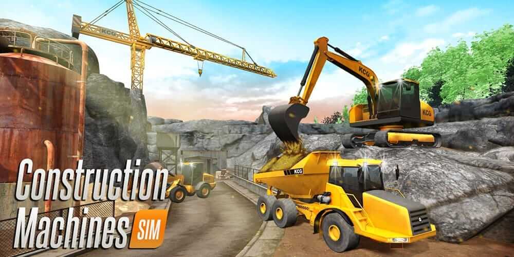 Construction Machines SIM：桥梁、建筑物和施工卡车模拟器-Construction Machines SIM: Bridges, buildings and constructor trucks simulator-游戏封面-好玩客