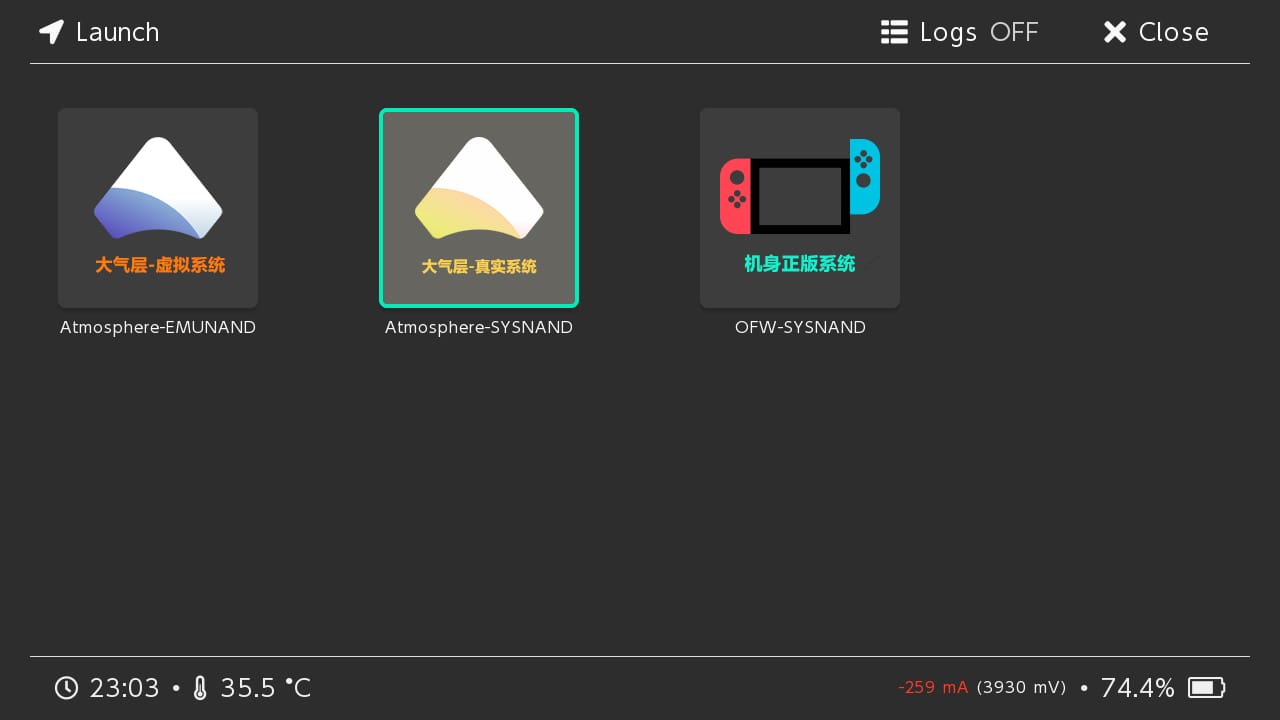 图片[2]-Switch 续航+lite+OLED 大气层 + SXOS的虚拟系统转为大气层教程-好玩客