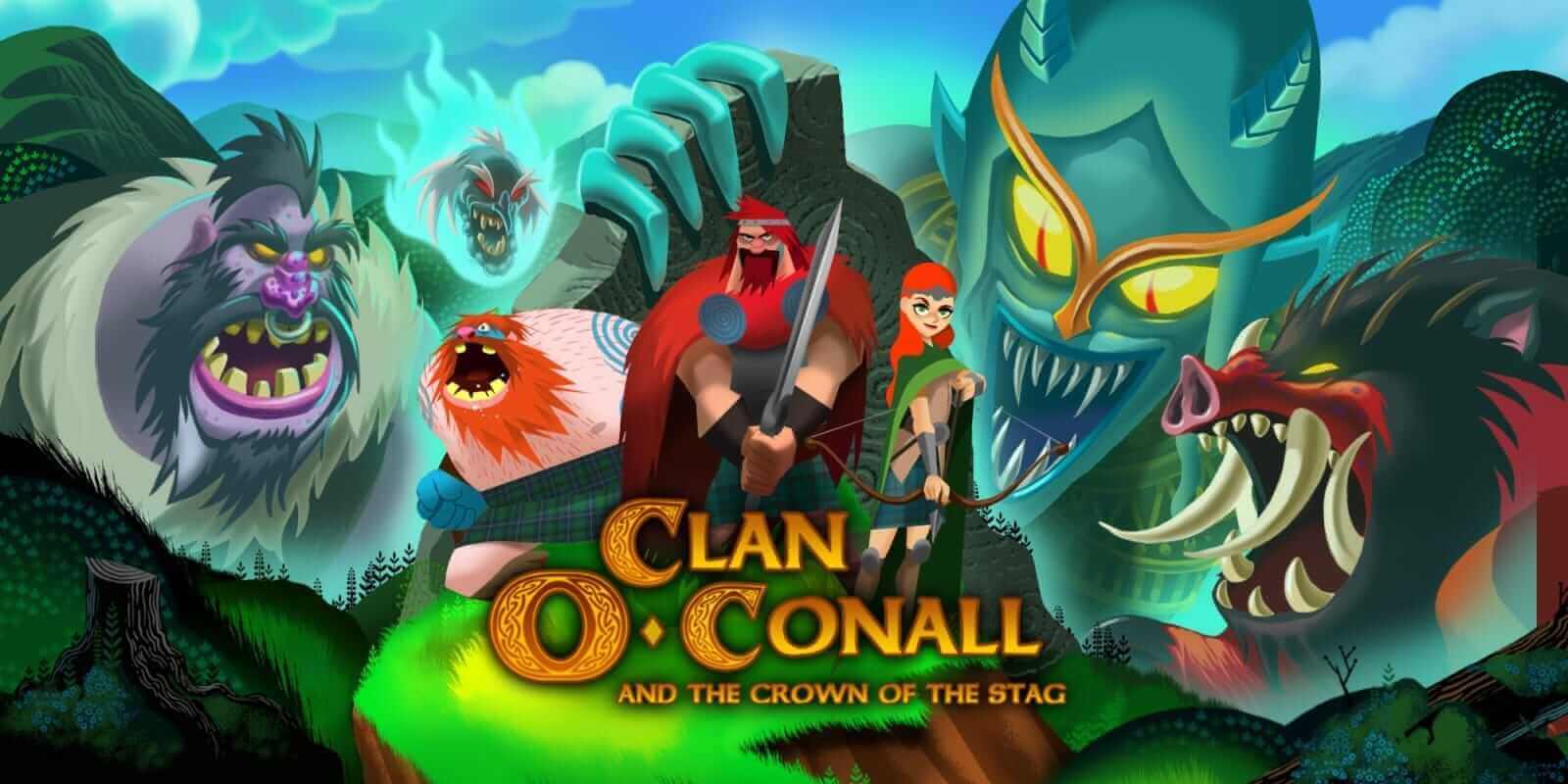 奥康纳家族与雄鹿之冠-Clan O'Conall and the Crown of the Stag -游戏封面-好玩客