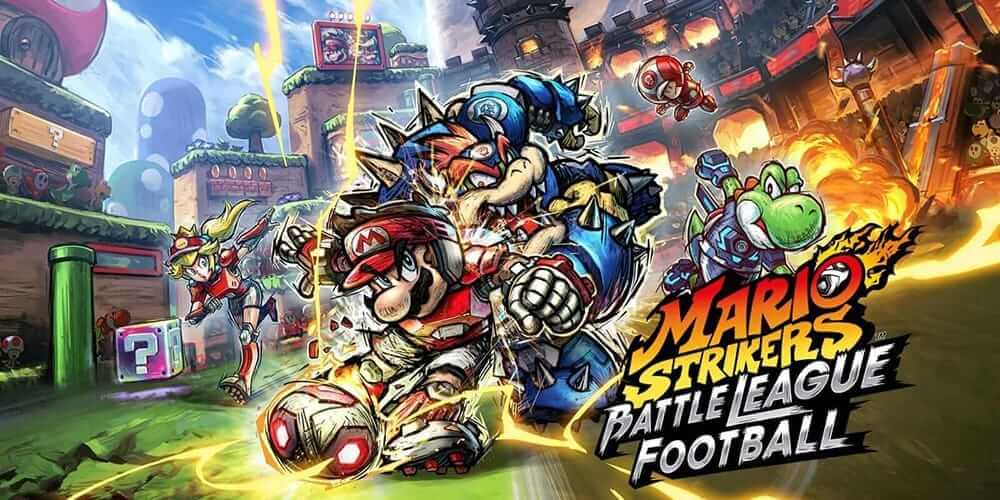 马里奥前锋：战斗联盟-Mario Strikers™: Battle League  -游戏封面-好玩客