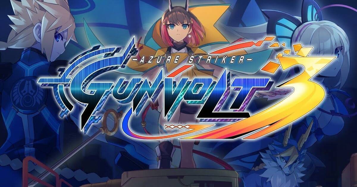 苍蓝雷霆gunvolt 3 锁环-Azure Striker GUNVOLT 3-游戏封面-好玩客