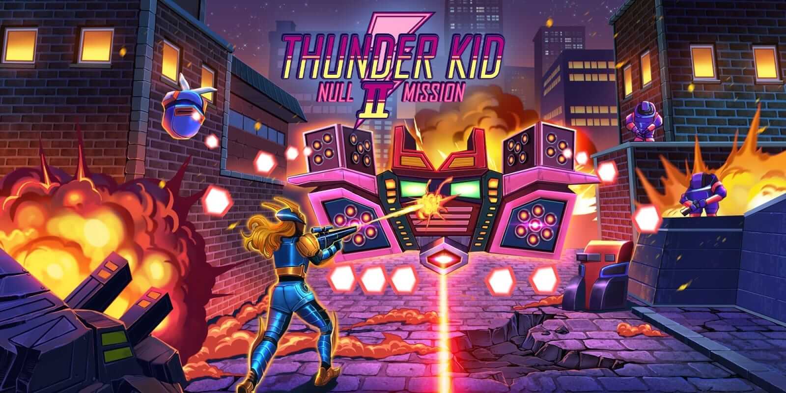 雷霆小子 2：空任务-Thunder Kid IIThunder Kid II: Null Mission -游戏封面-好玩客