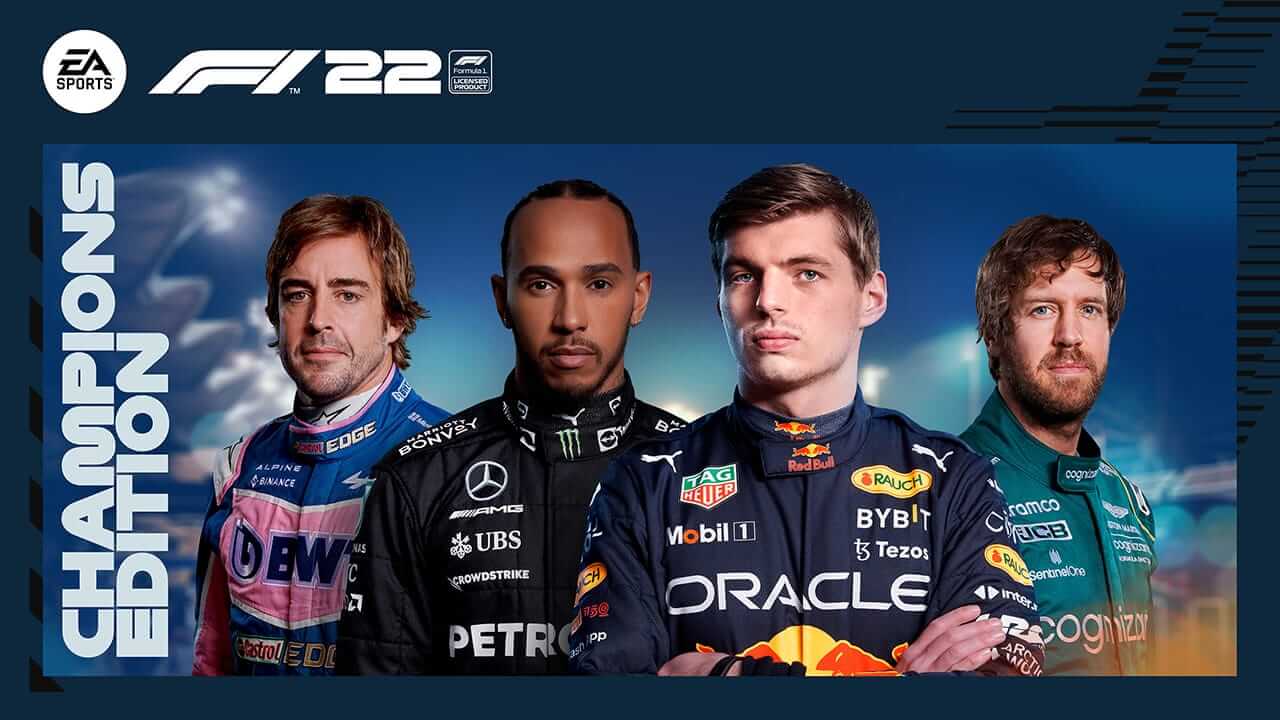 F1 2022 冠军版-F1 22: Champions Edition-游戏封面-好玩客