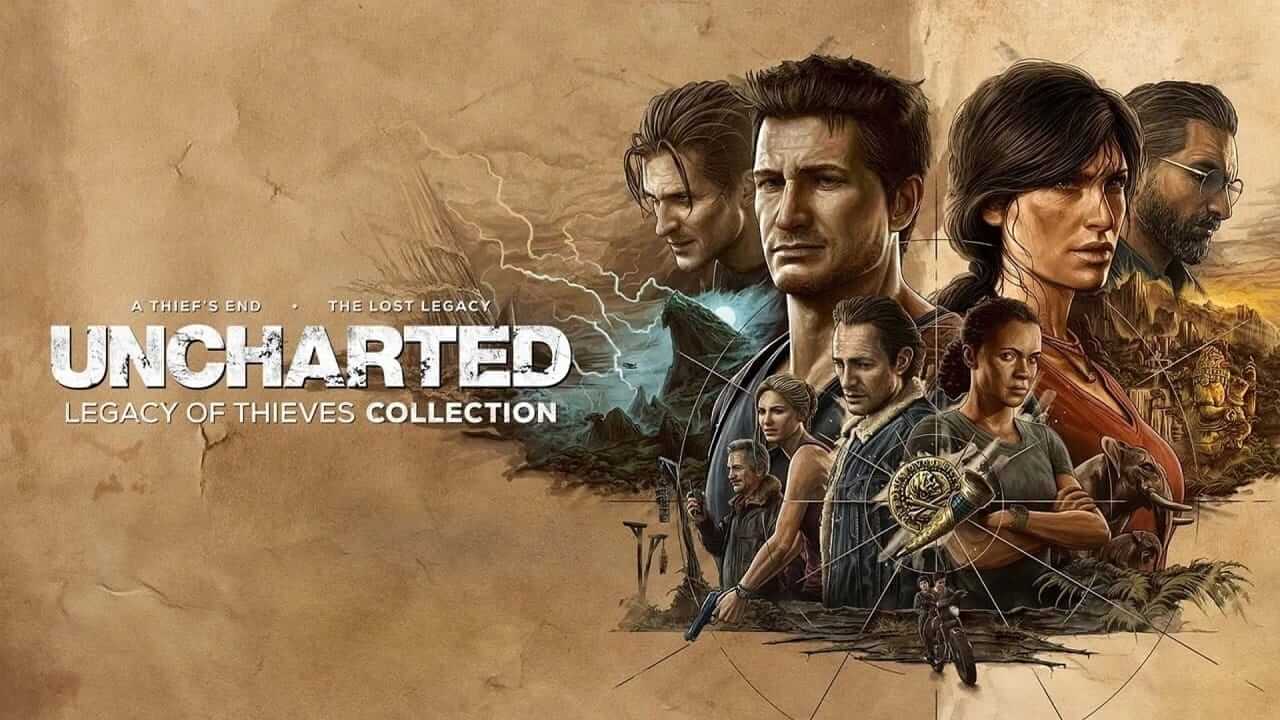 神秘海域：盗贼传奇合集-Uncharted: Legacy of Thieves Collection-游戏封面-好玩客