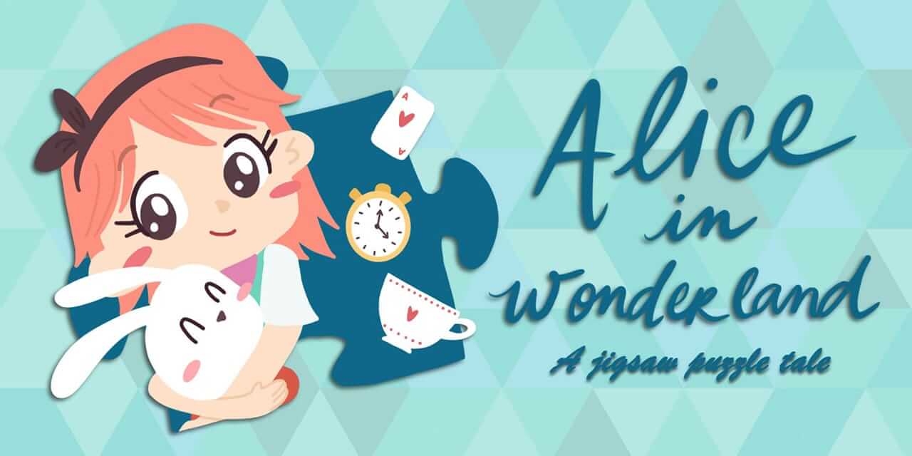 爱丽丝漫游仙境：拼图解谜童话-Alice in Wonderland: A Jigsaw Puzzle Tale  -游戏封面-好玩客