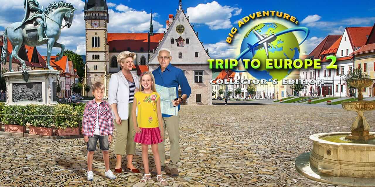 大冒险：欧洲之旅 2 - 收藏版-Big Adventure: Trip to Europe 2 - Collector's Edition  -游戏封面-好玩客