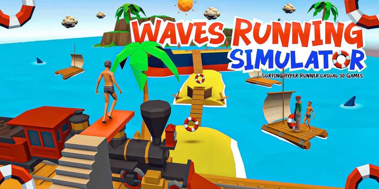 避浪模拟器-Waves Running Simulator  -游戏封面-好玩客