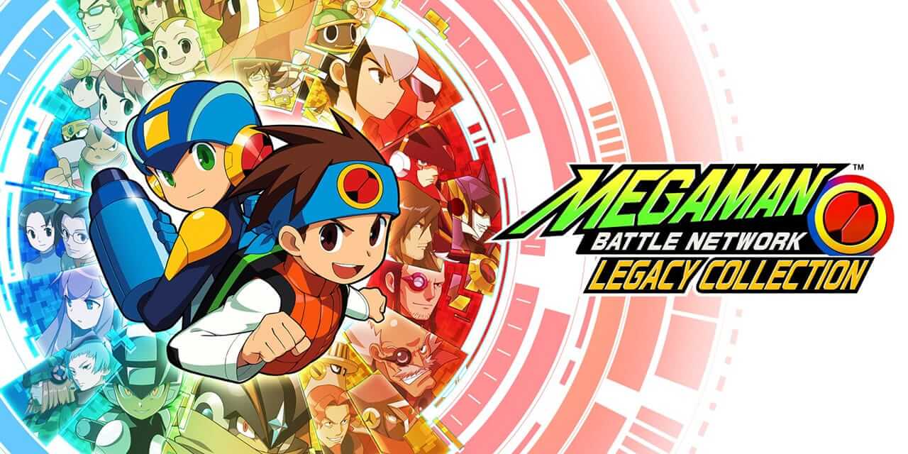 洛克人EXE传奇合集-Mega Man Battle Network Legacy Collection-游戏封面-好玩客