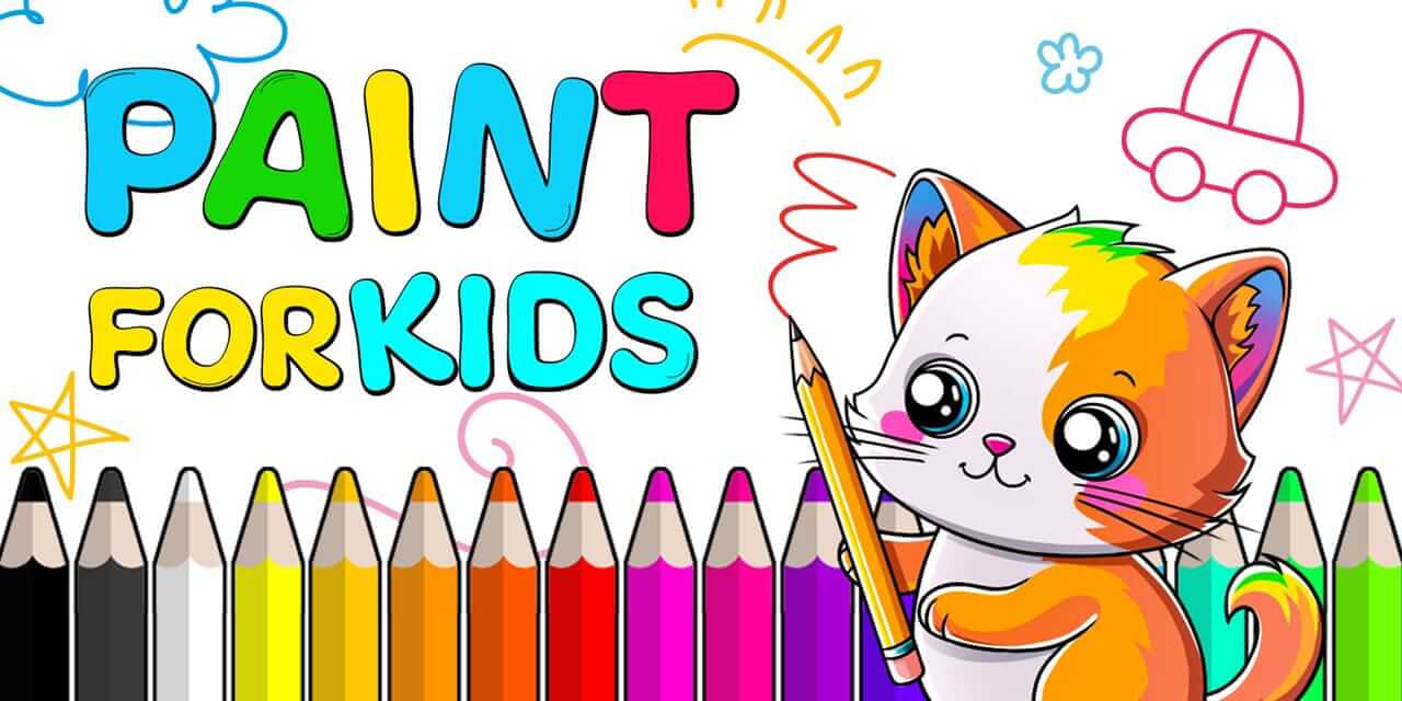 给孩子们画画-Paint For Kids  -游戏封面-好玩客