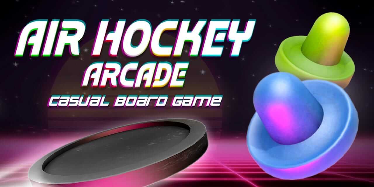 街机空气曲棍球：休闲桌面游戏-Air Hockey Arcade: Casual Board Game  -游戏封面-好玩客