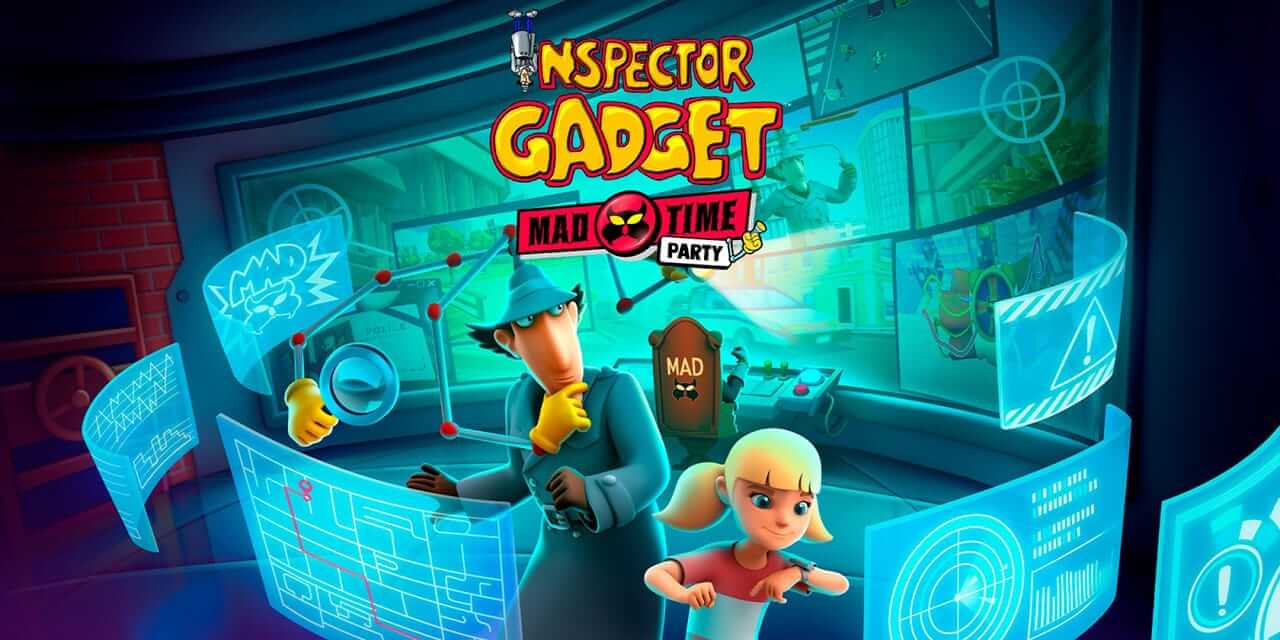 神探盖杰特：疯狂时光派对-Inspector Gadget: Mad Time Party  -游戏封面-好玩客