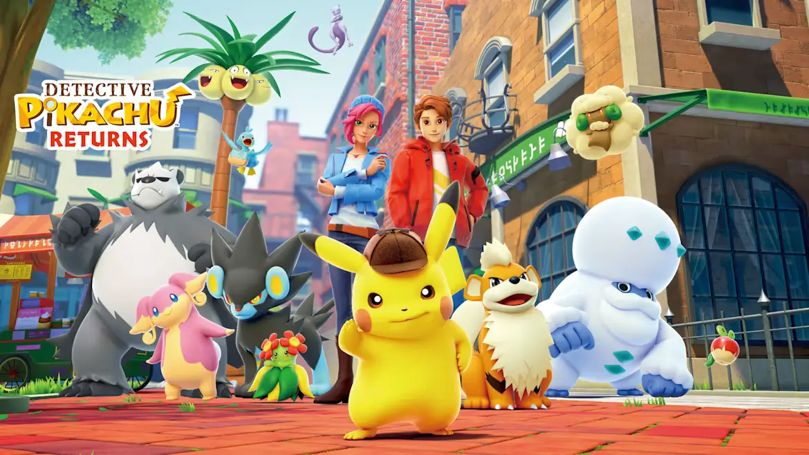 名侦探皮卡丘 闪电回归-Detective Pikachu Returns-游戏封面-好玩客