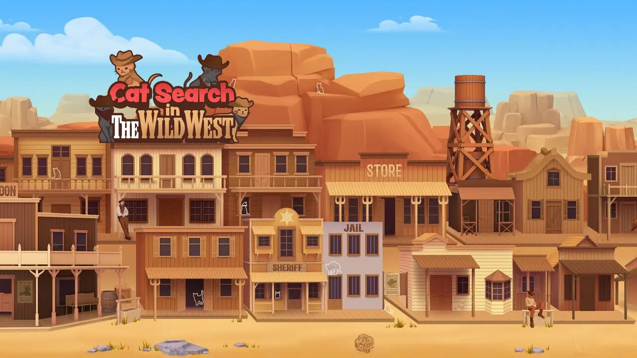 狂野西部的寻猫之旅-Cat Search In The Wild West-游戏封面-好玩客