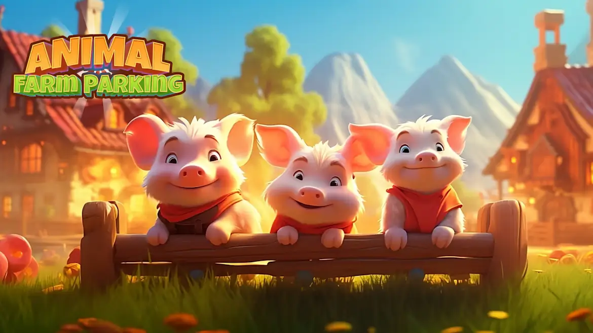 动物农场停车-Animal Farm Parking-游戏封面-好玩客