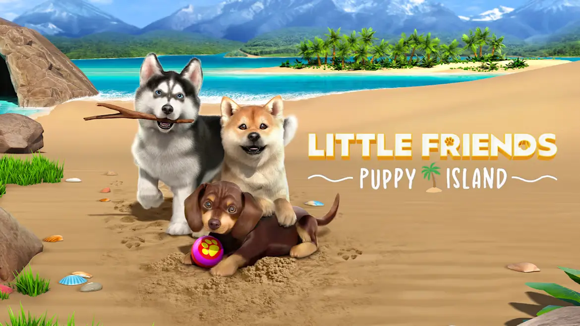 小小伙伴：狗狗小岛-Little Friends: Puppy Island-游戏封面-好玩客