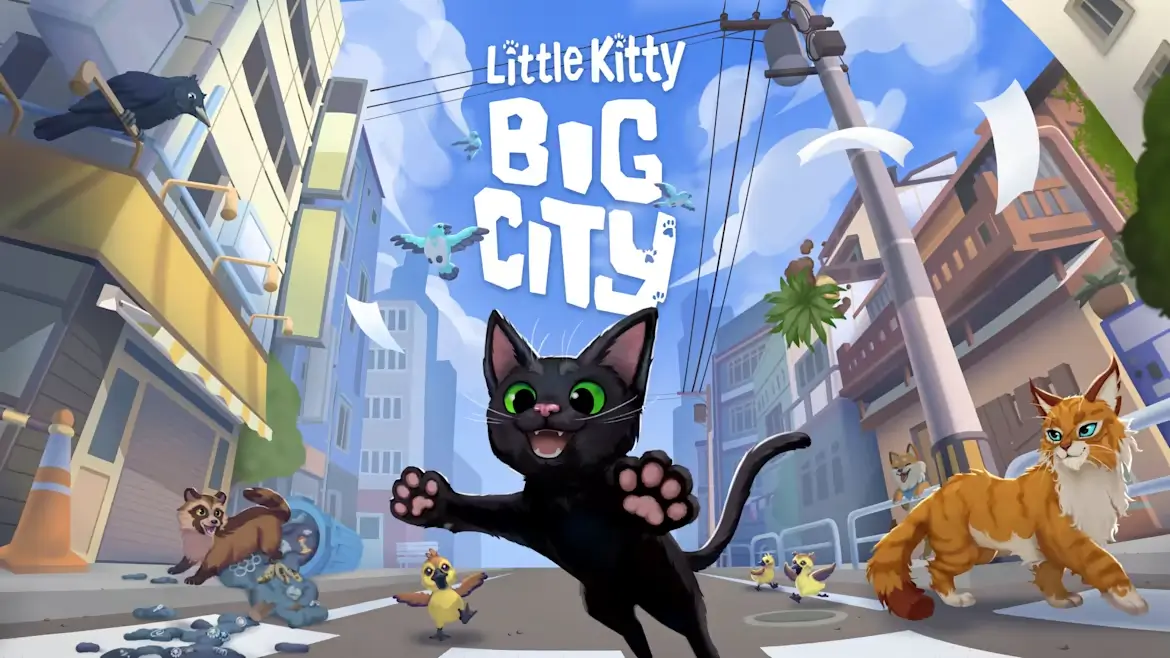 小猫咪，大世界-Little Kitty, Big City-游戏封面-好玩客