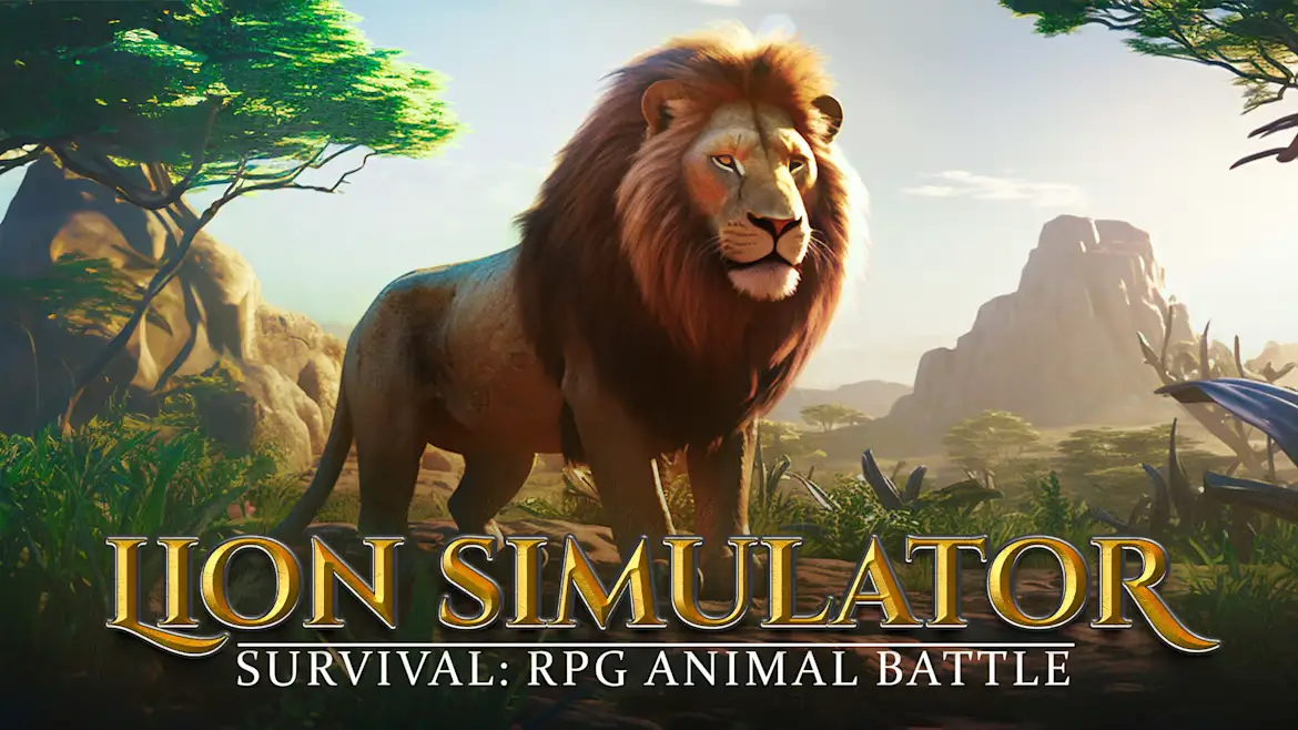 狮子生存模拟器：RPG 动物大战-Lion Simulator Survival: RPG Animal Battle-游戏封面-好玩客