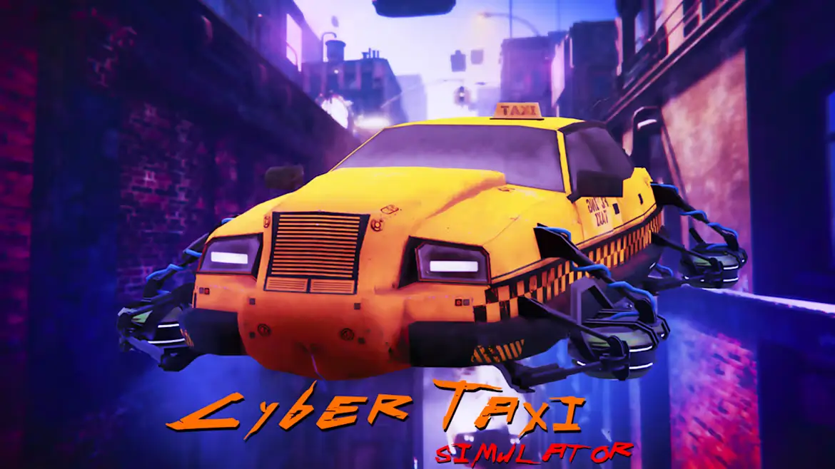 赛博出租车模拟器-Cyber Taxi Simulator-游戏封面-好玩客