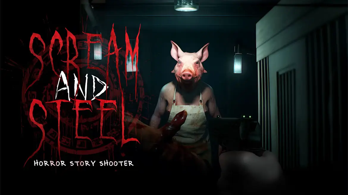 尖叫与钢铁：恐怖故事射击游戏-Scream and Steel: Horror Story Shooter-游戏封面-好玩客