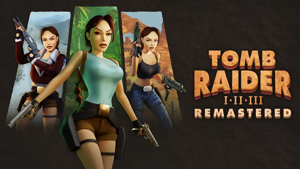 古墓丽影 1 2 3 重制版-Tomb Raider I-III Remastered Starring Lara Croft-游戏封面-好玩客