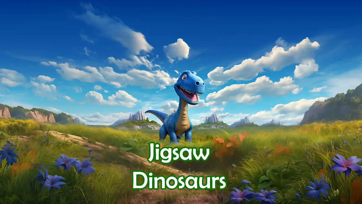 恐龙拼图-Jigsaw Dinosaurs-游戏封面-好玩客