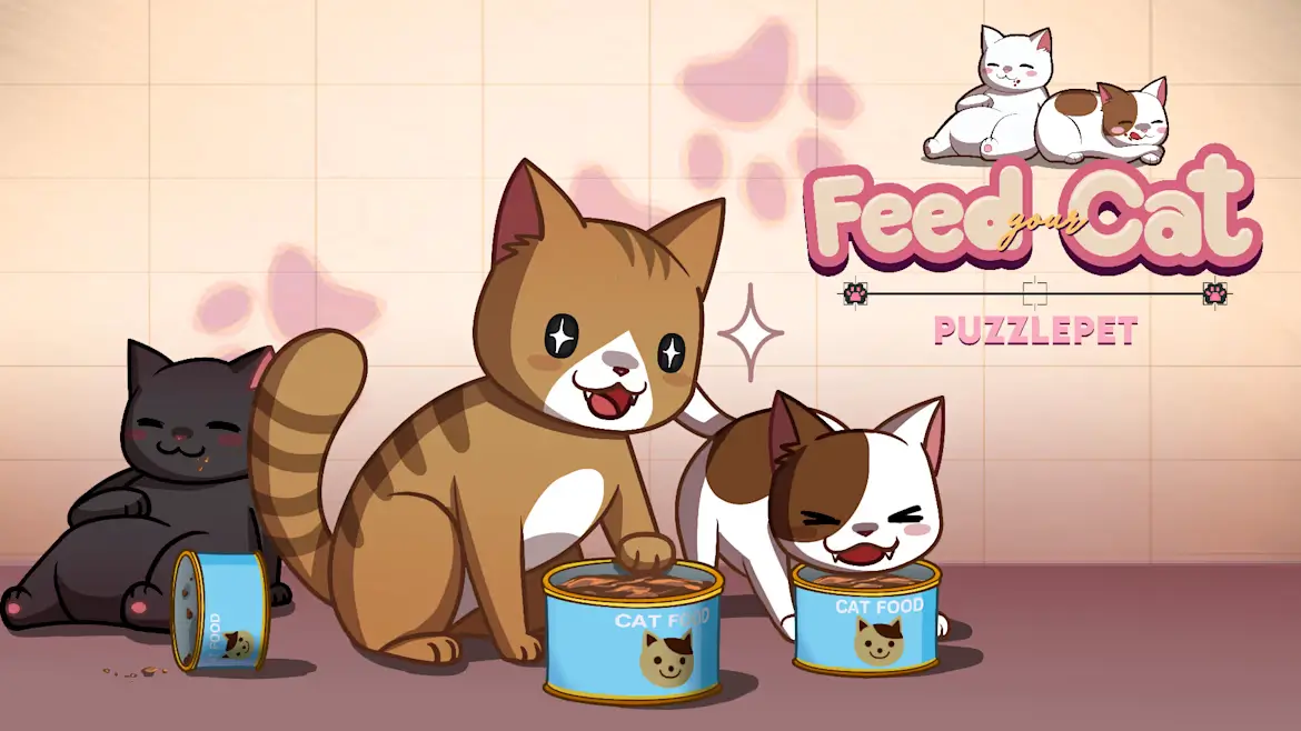 宠物迷题：喂养您的猫-PuzzlePet: Feed Your Cat-游戏封面-好玩客