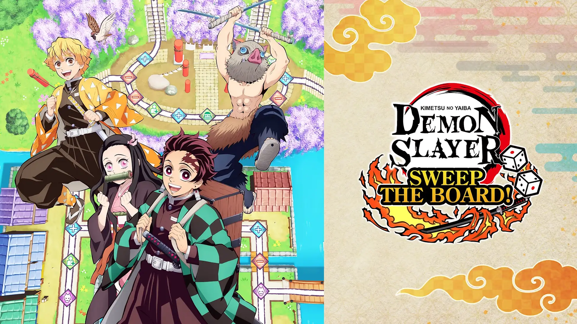 鬼灭之刃：争当最强队士！-Demon Slayer: Kimetsu no Yaiba - Sweep the Board!-游戏封面-好玩客