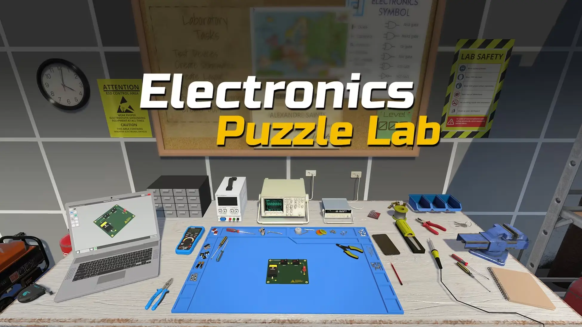 电子谜题实验室-Electronics Puzzle Lab-游戏封面-好玩客