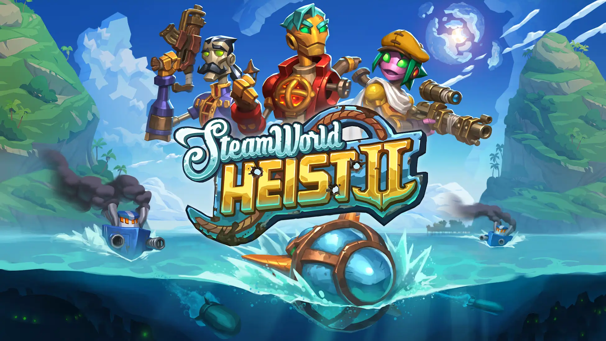 蒸汽世界：大劫掠 2-SteamWorld Heist II-游戏封面-好玩客