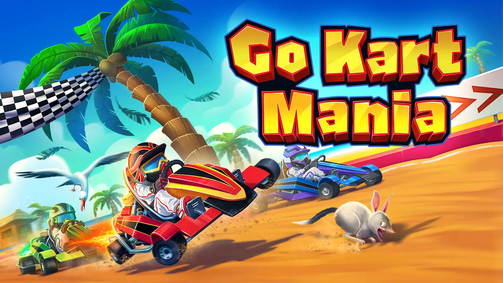 Go 卡丁车狂热-Go Kart Mania-游戏封面-好玩客