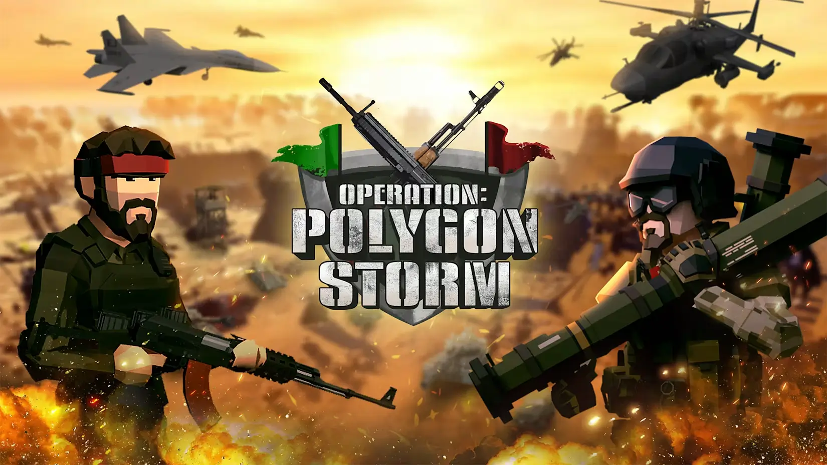 兵团突击：现代战争-Operation: Polygon Storm-游戏封面-好玩客