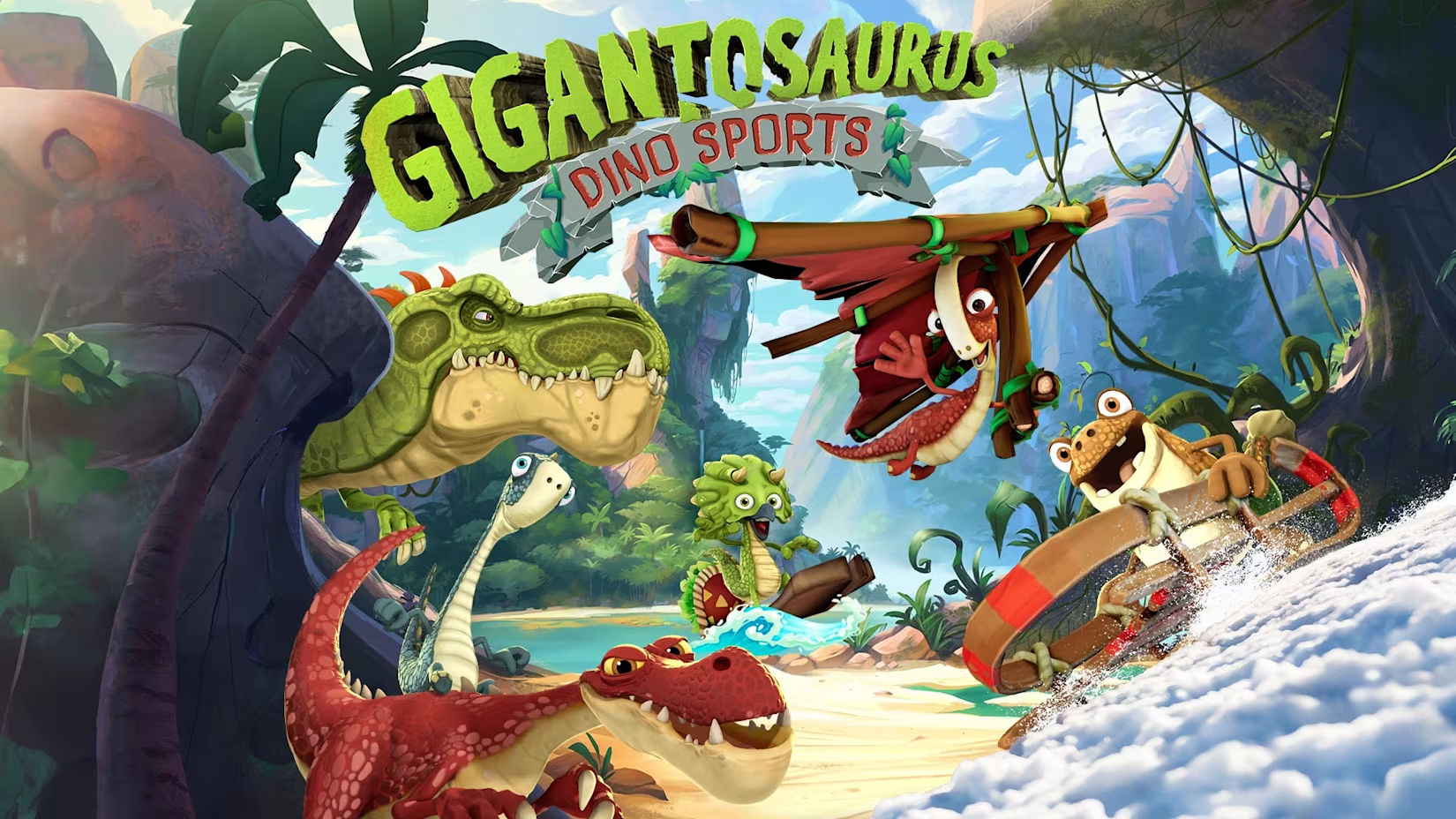 巨龙：恐龙运动-Gigantosaurus Dino Sports-游戏封面-好玩客