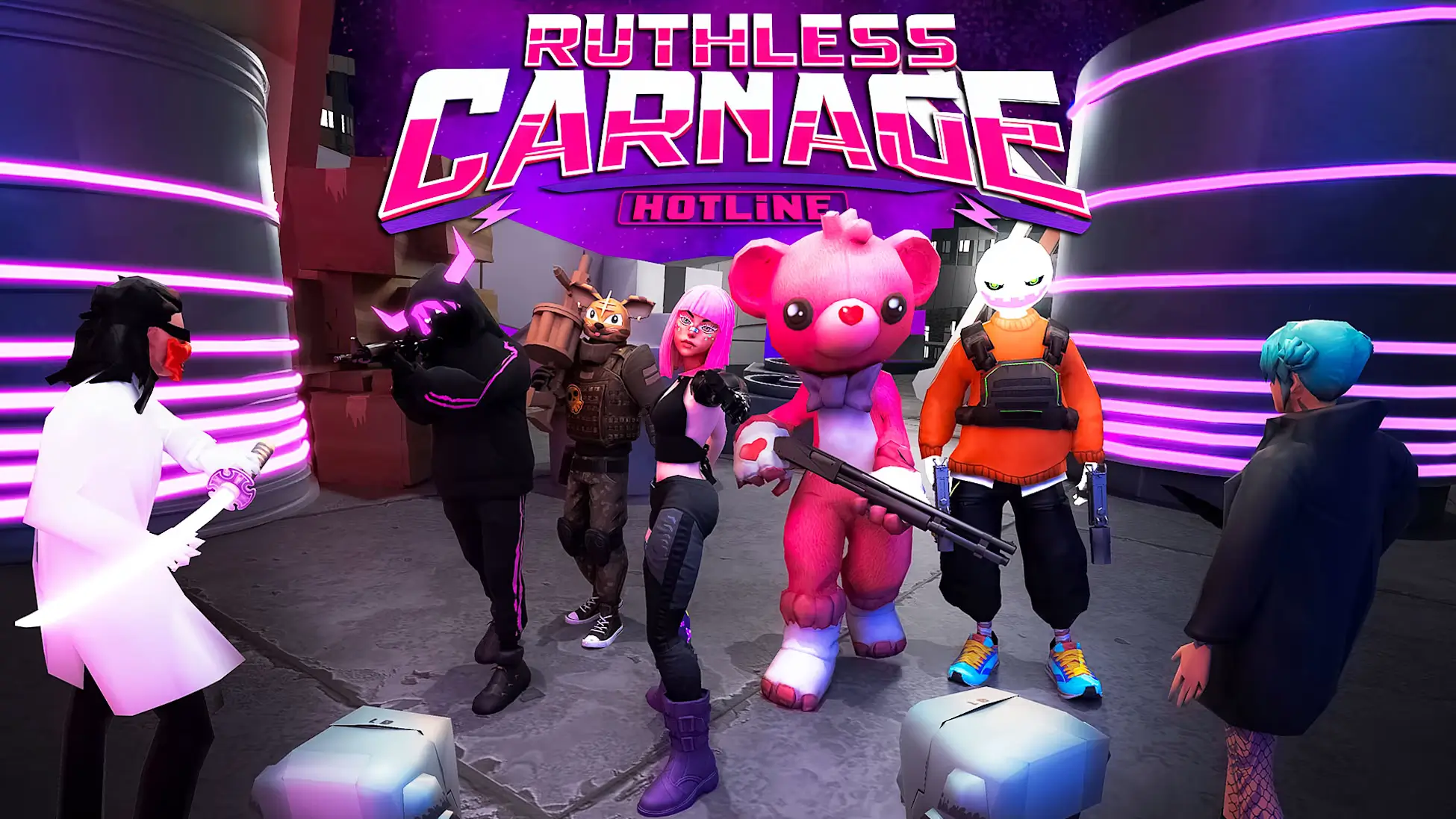 无情屠杀热线-Ruthless Carnage Hotline-游戏封面-好玩客