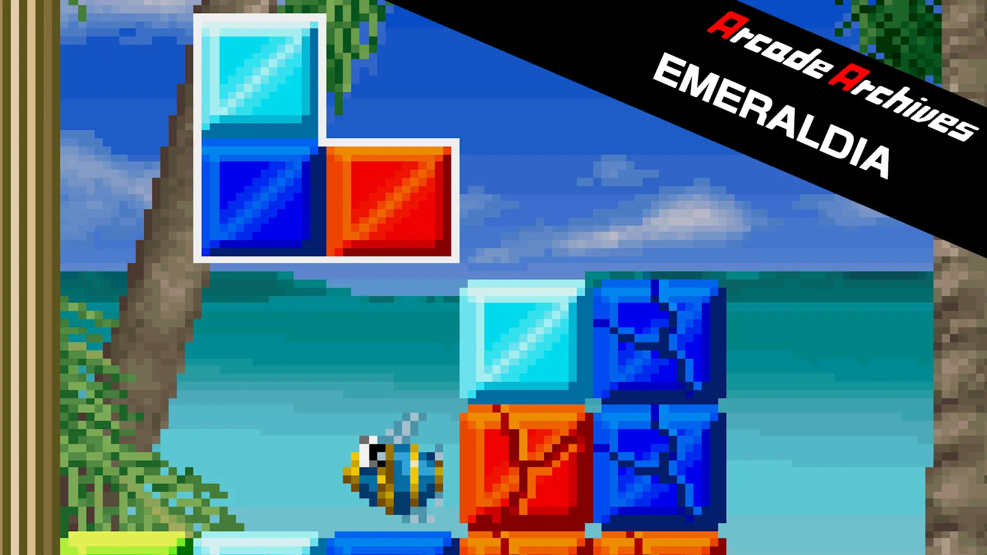 街机博物馆：海豚创世纪-Arcade Archives: Emeraldia-游戏封面-好玩客