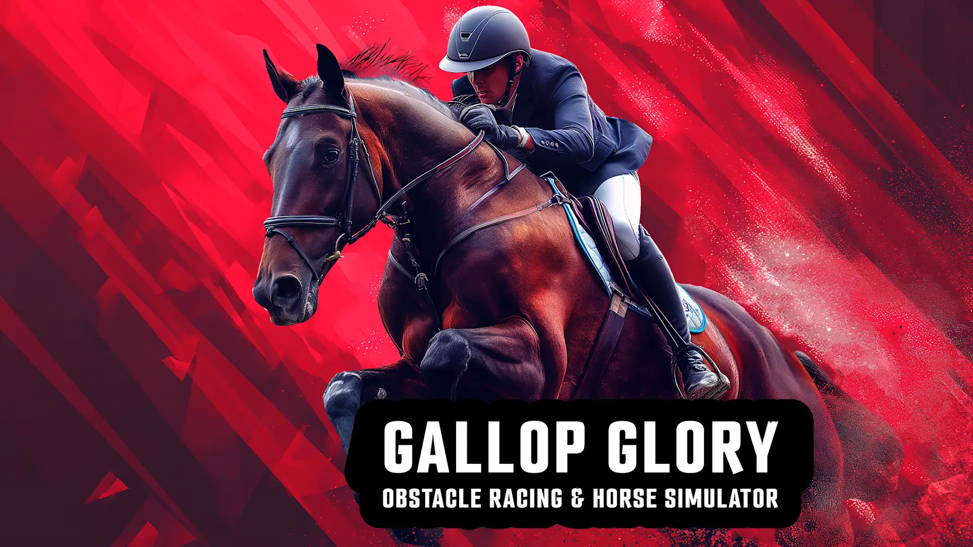 驰骋荣耀：障碍赛马模拟器-Gallop Glory: Obstacle Racing &amp; Horse Simulator-游戏封面-好玩客