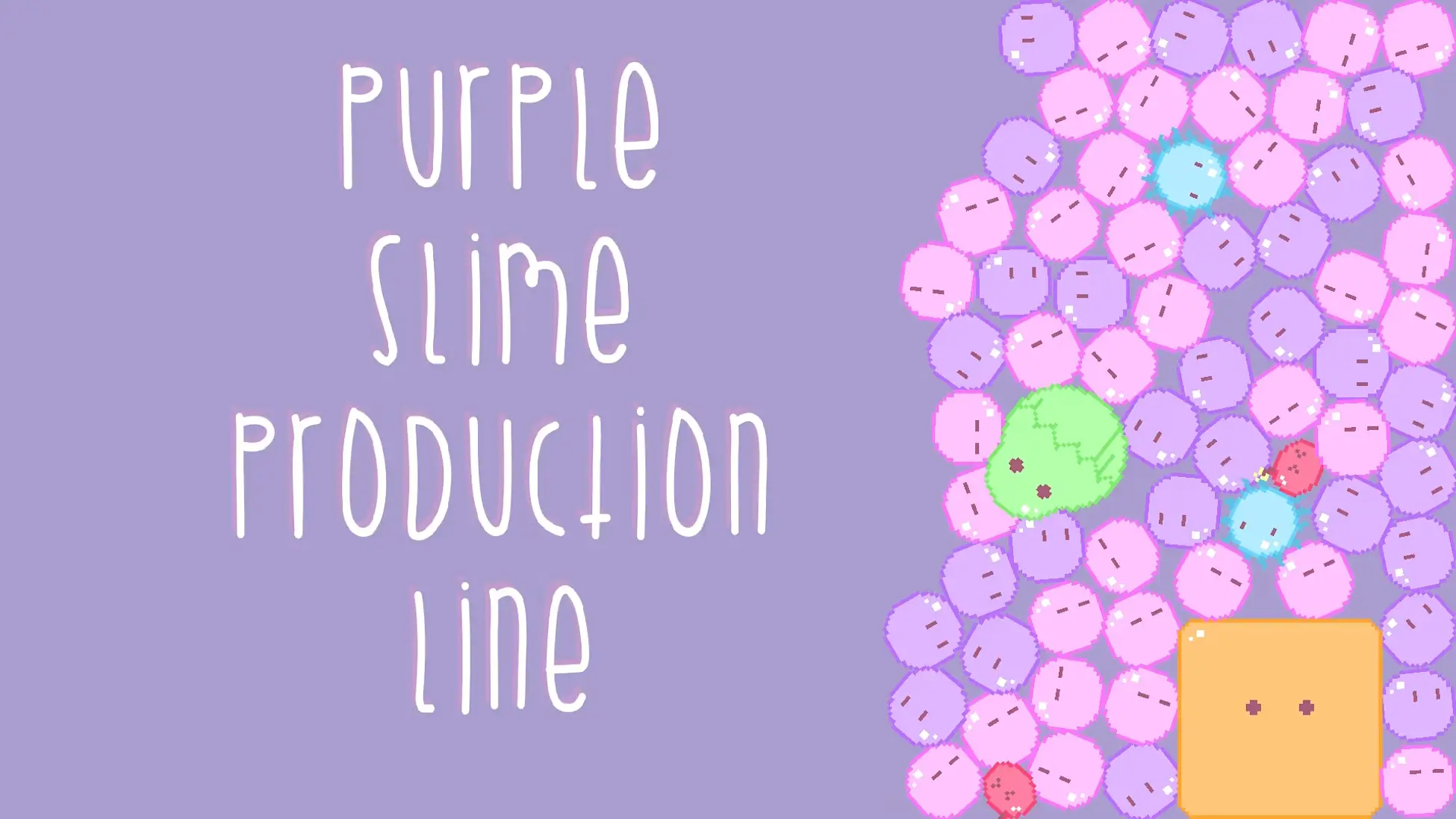 紫色史莱姆生产线-Purple Slime Production Line-游戏封面-好玩客