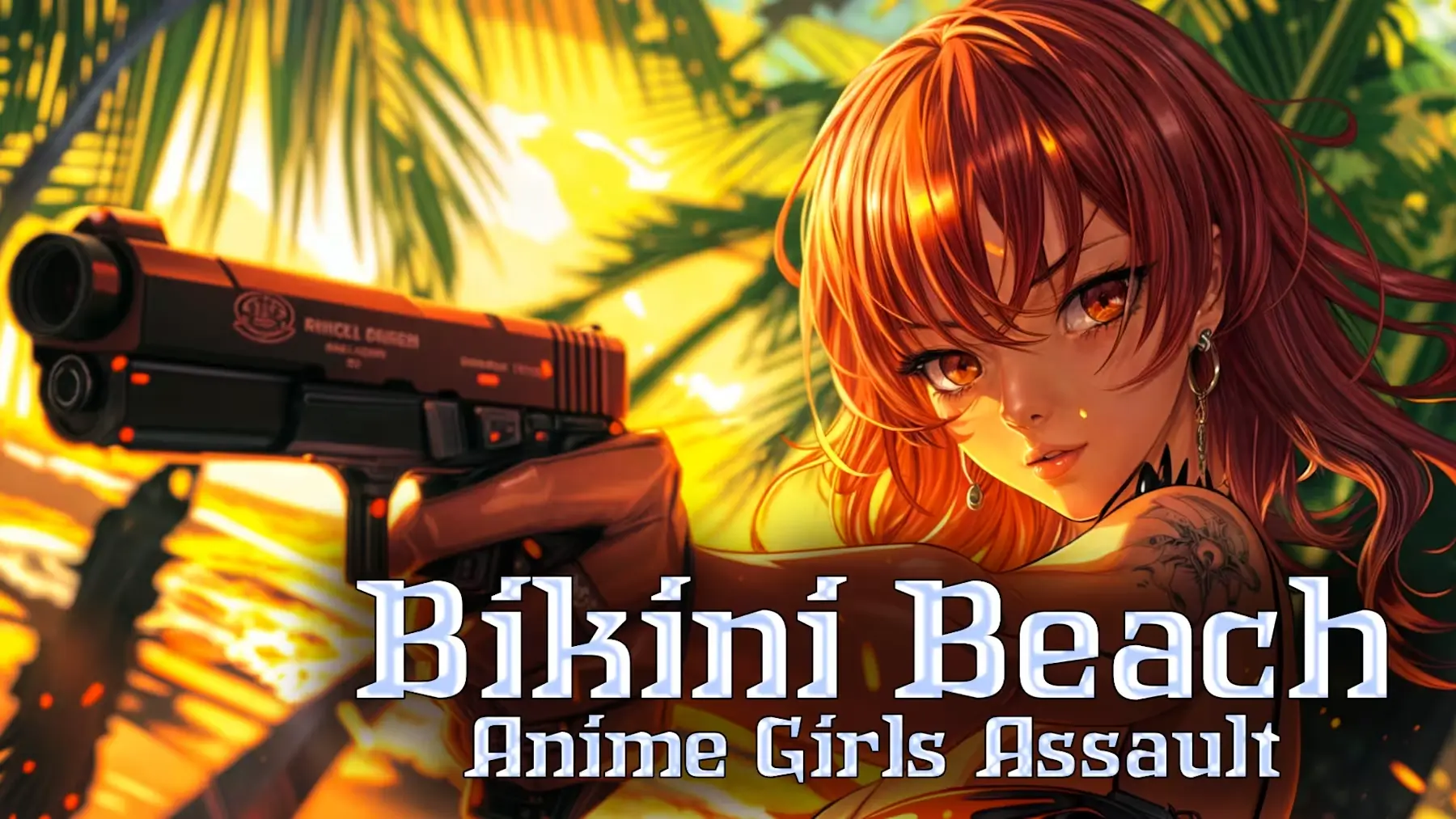 比基尼海滩：动漫女孩突击-Bikini Beach: Anime Girls Assault-游戏封面-好玩客