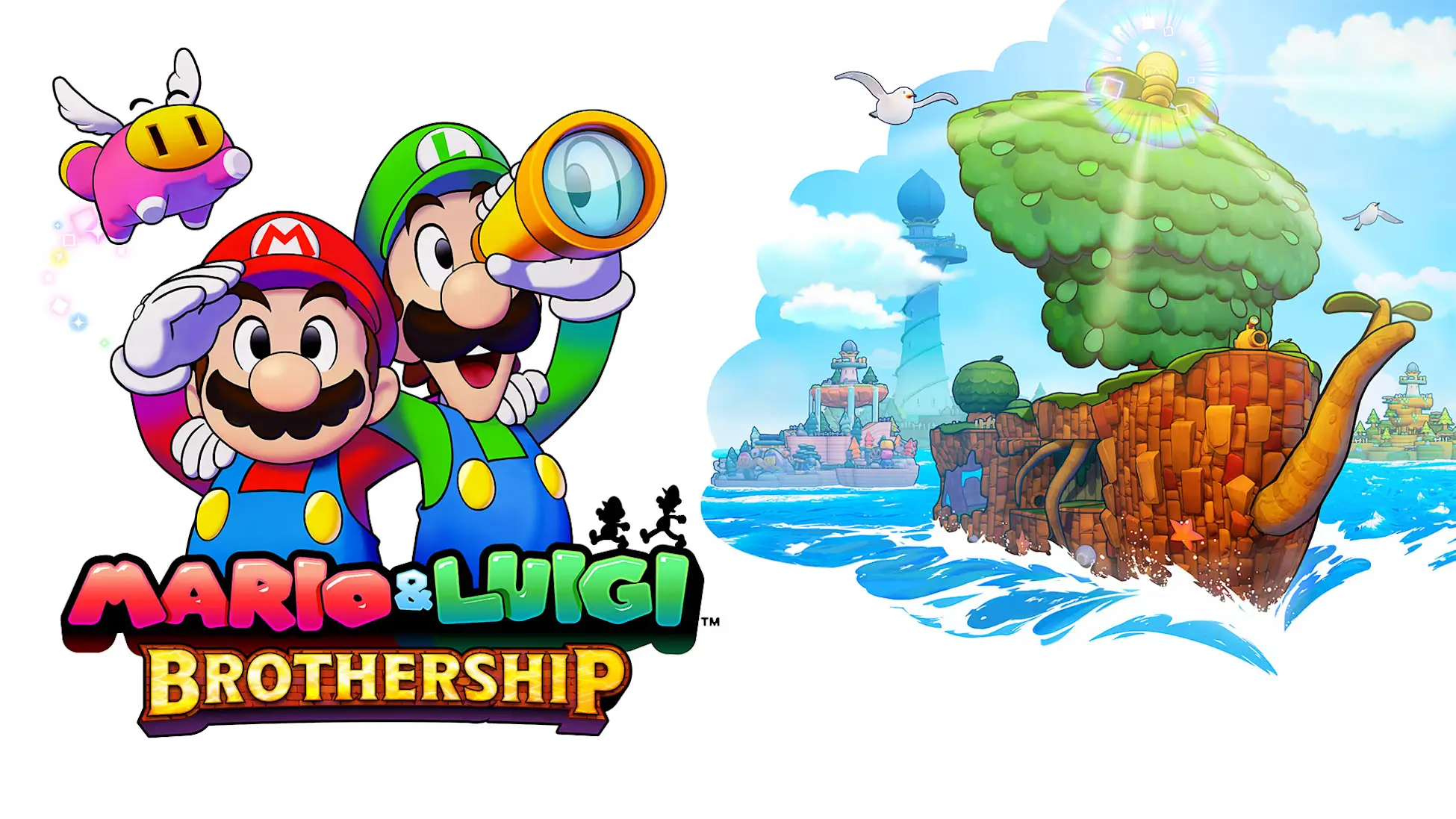 马力欧与路易吉 RPG：兄弟齐航！-Mario &amp; Luigi: Brothership-游戏封面-好玩客