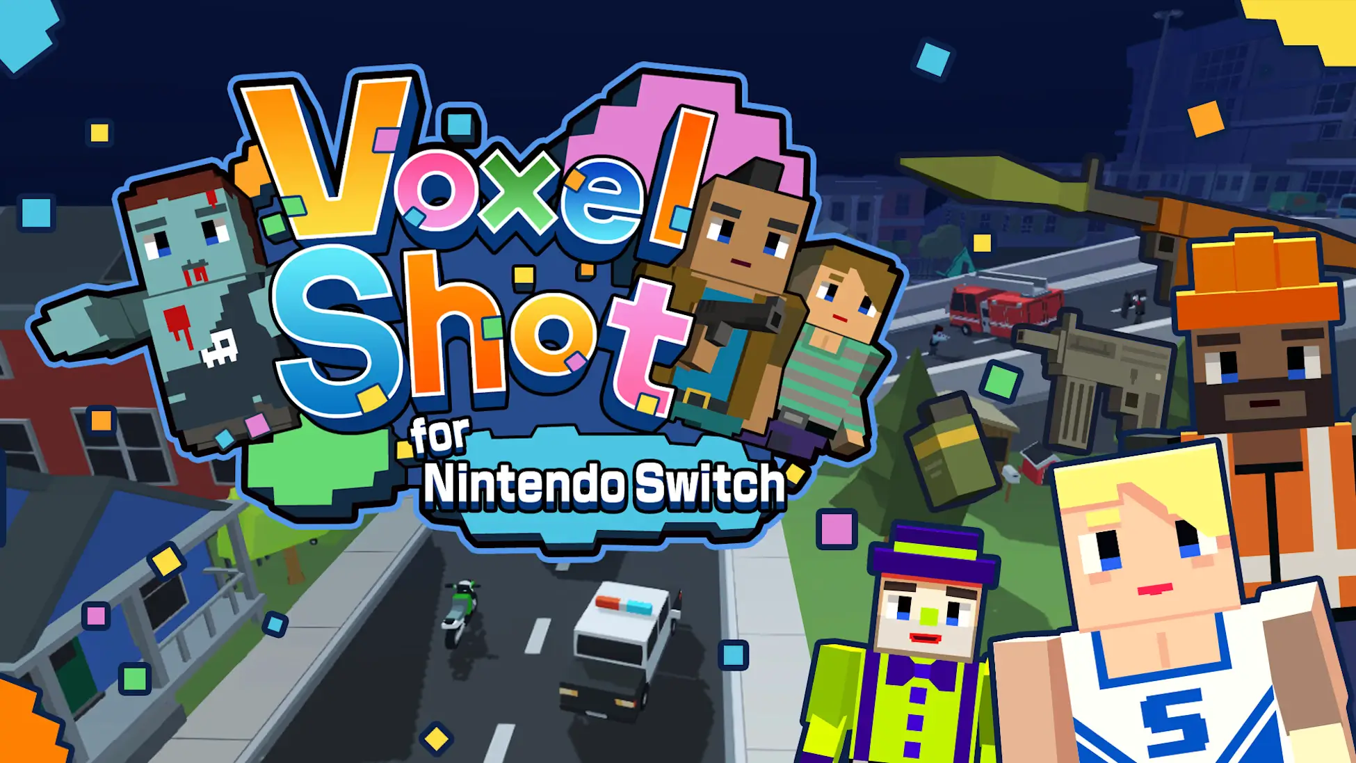 方块僵尸 Switch-Voxel Shot for Nintendo Switch-游戏封面-好玩客