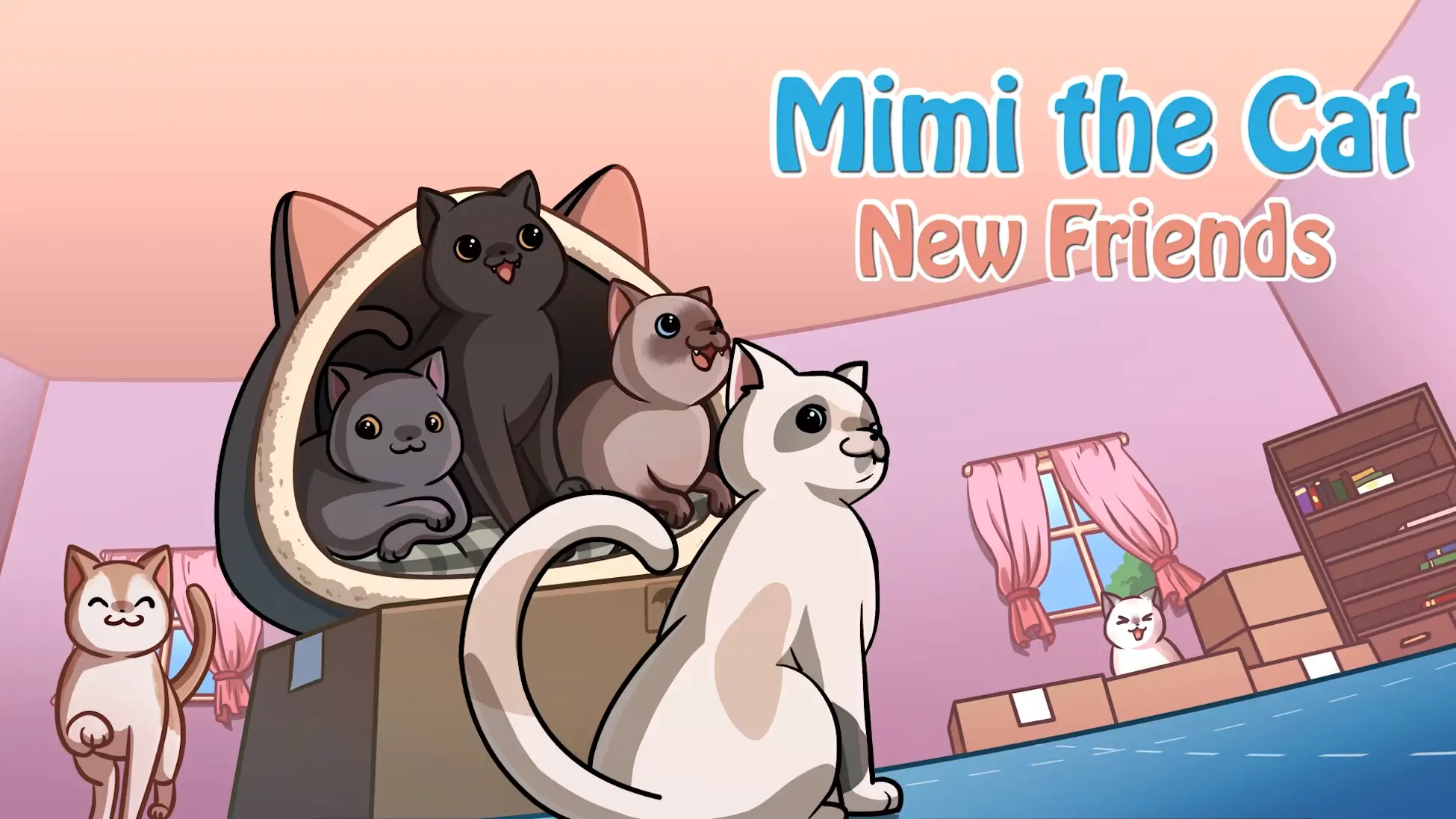 咪咪猫咪：新朋友-Mimi the Cat: New Friends-游戏封面-好玩客