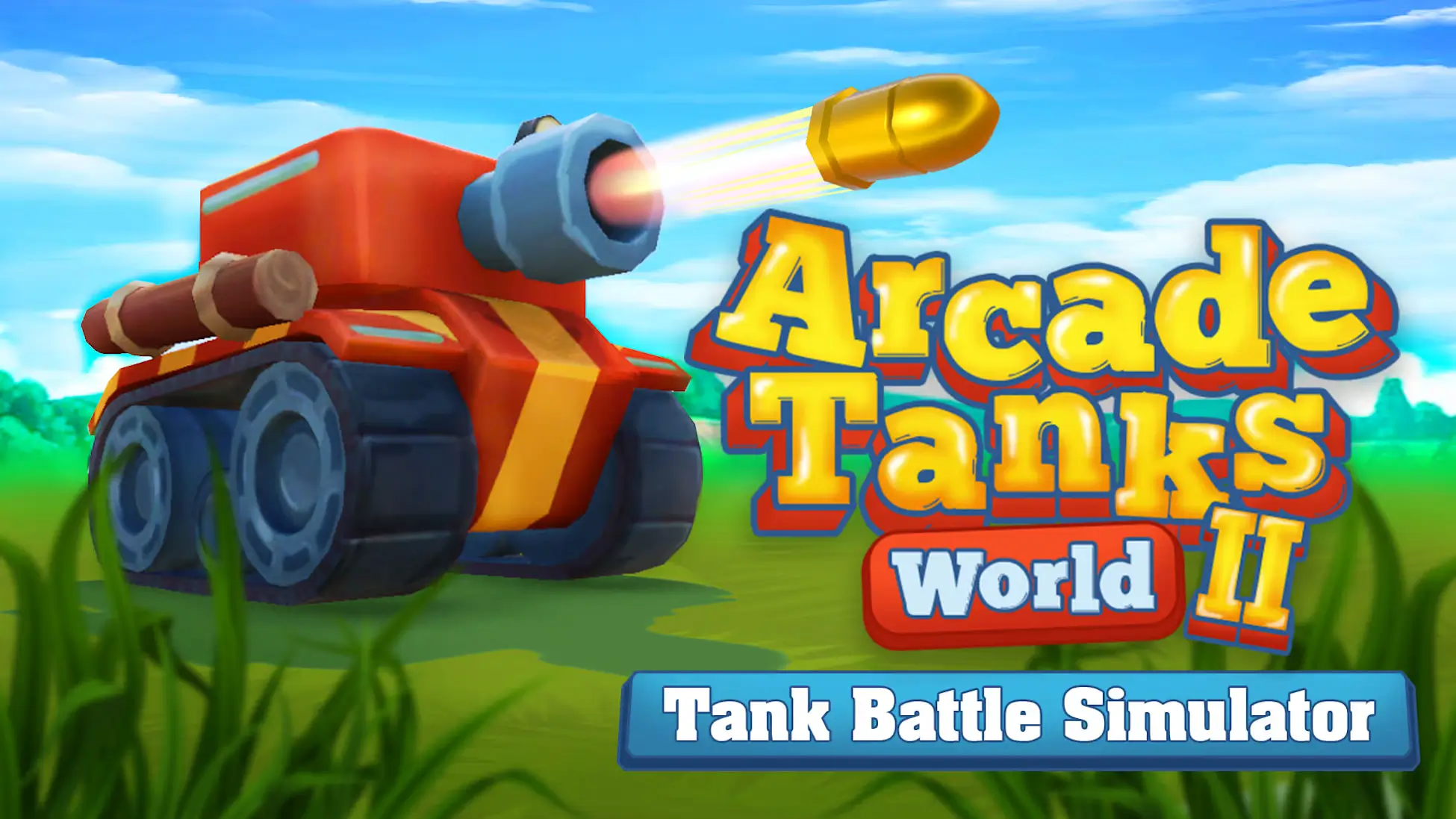 坦克街机世界 2：坦克战模拟器-Arcade Tanks World II: Tank Battle Simulator-游戏封面-好玩客