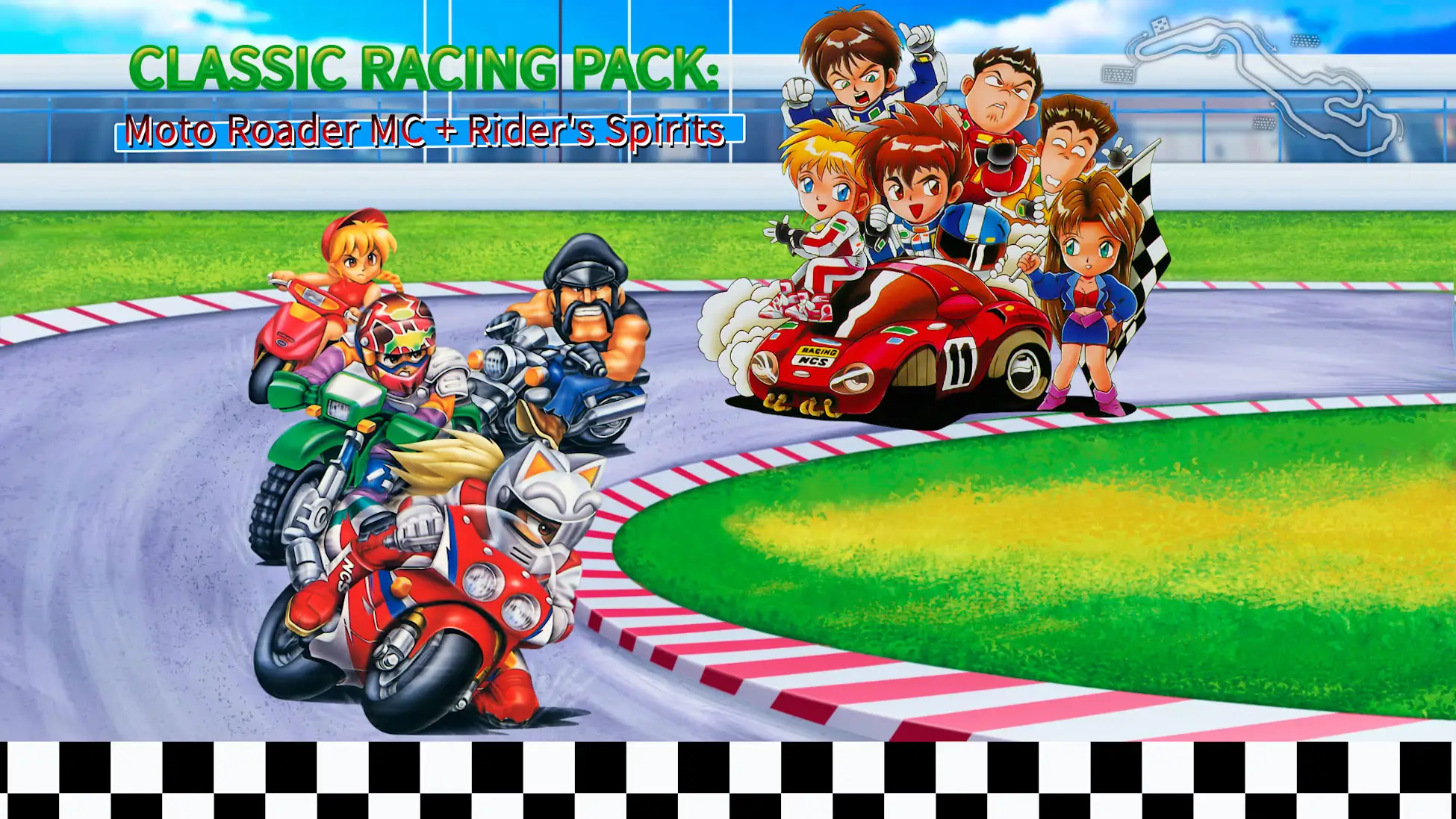 Classic Racing Pack: Moto Roader MC + Rider's Spirits-Classic Racing Pack: Moto Roader MC + Rider's Spirits-游戏封面-好玩客